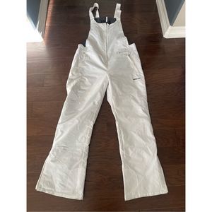 Arctix All White Snow Bibs Snowboarding Skiing
